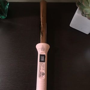 L’ange Ondulé 1” Ceramic Curling Wand (Pink)